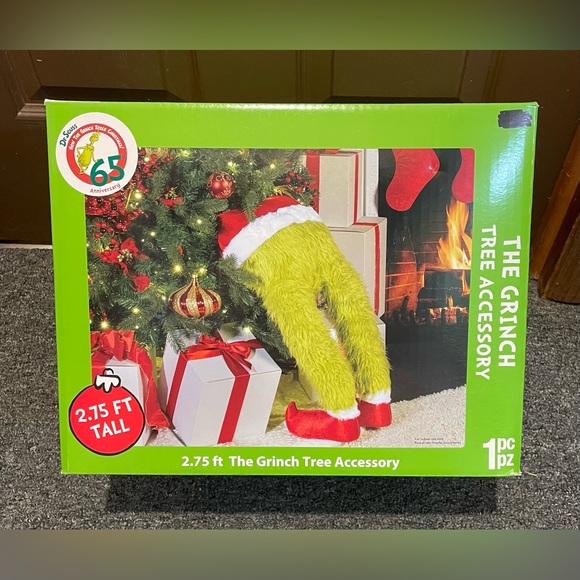 65th Anniversary “How the Grinch Stole Christmas” The Grinch Tree Leg Accessory - Picture 8 of 14